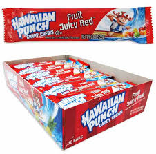 Hawaiian Punch Fruit Juicy Candy Chews 1.5oz 24ct